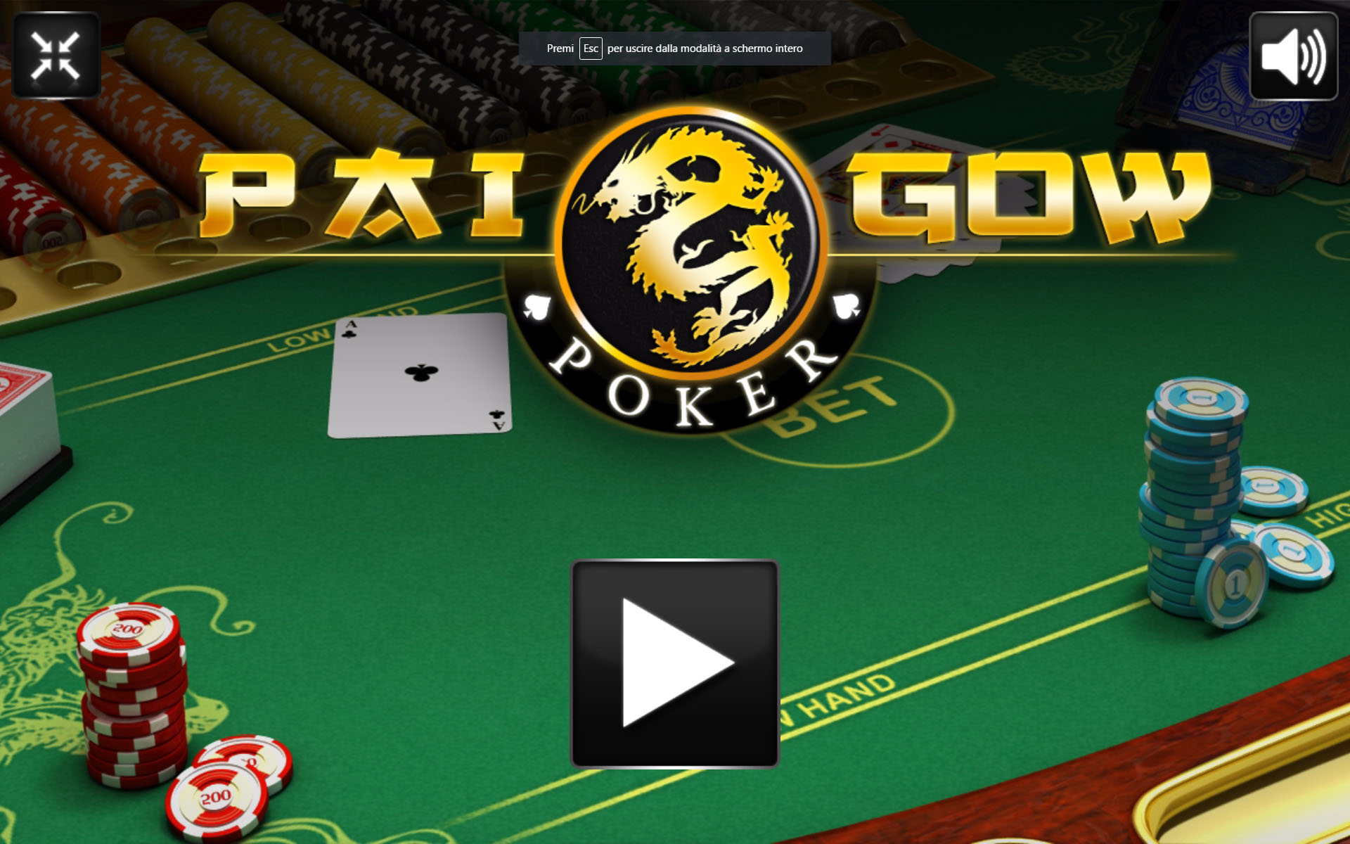 free pai gow poker bonus
